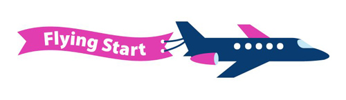 Flying start logo – without padding Flying start logo - without padding
